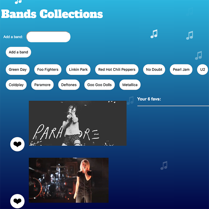 Bands Collections